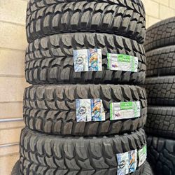 31x10.50R15LT Set Of 4 Crosswind M/T New Tires 