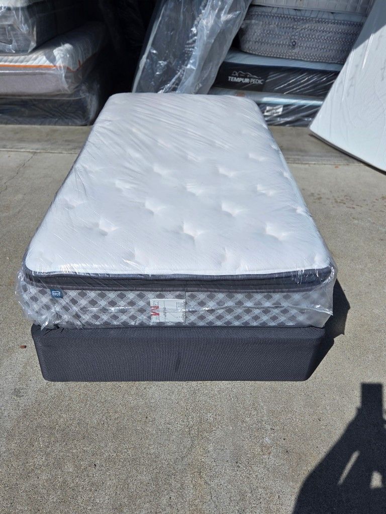 COLCHON TWIN MEDIUM PILLOW TOP