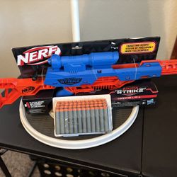 Nerve alpha strike Mathis LR one with extra ammo MIB