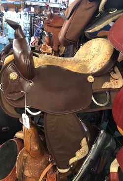 NEW Silver Oak Cudora Python saddle 16in
