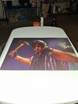 Walking Dead Daryl Dixon Art Print