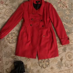 H&M Red jacket Size 6