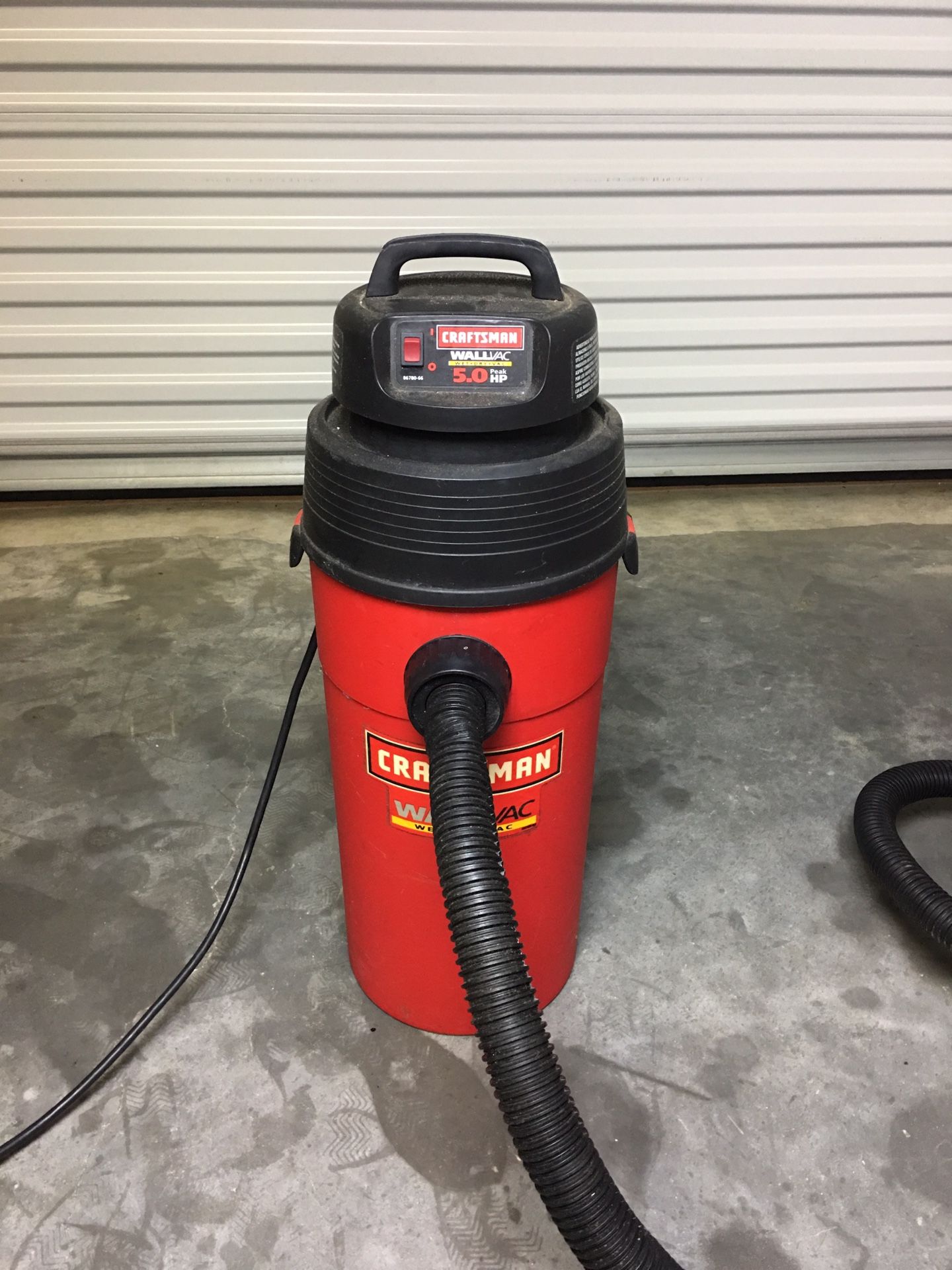 Craftsman Wall Vac Wet & Dry Vac