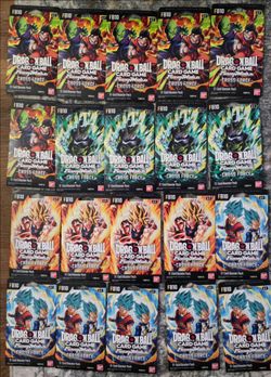 Bandai Dragon Ball Super Fusion World Cross Force FB10 Sleeved Booster Pack X20