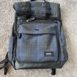 Solo New York "Highland Boyd" Waxed Canvas Backpack
