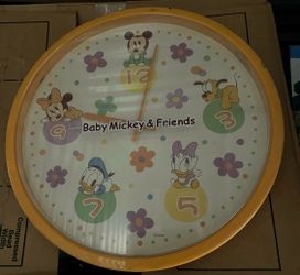 Baby Minnie Clock