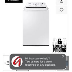 Samsung Washer & Dryer