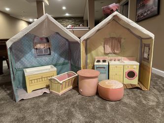 Playskool Rose Petal Cottage House Playhouse  Dream Town Collection