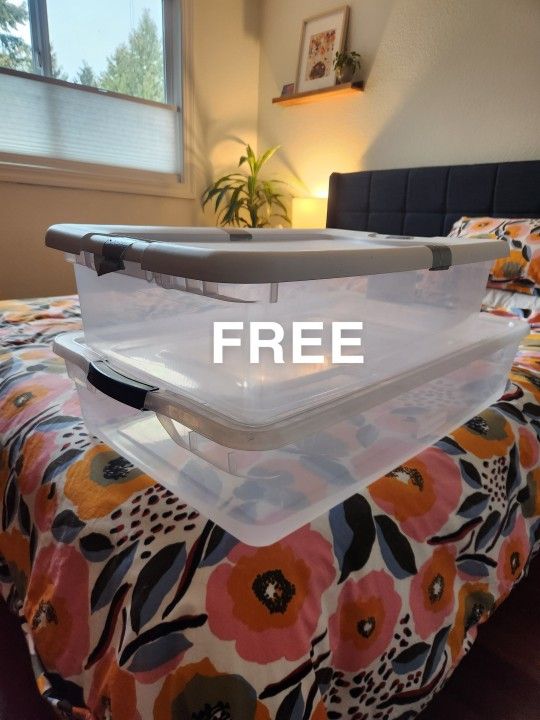 Free Storage Bins