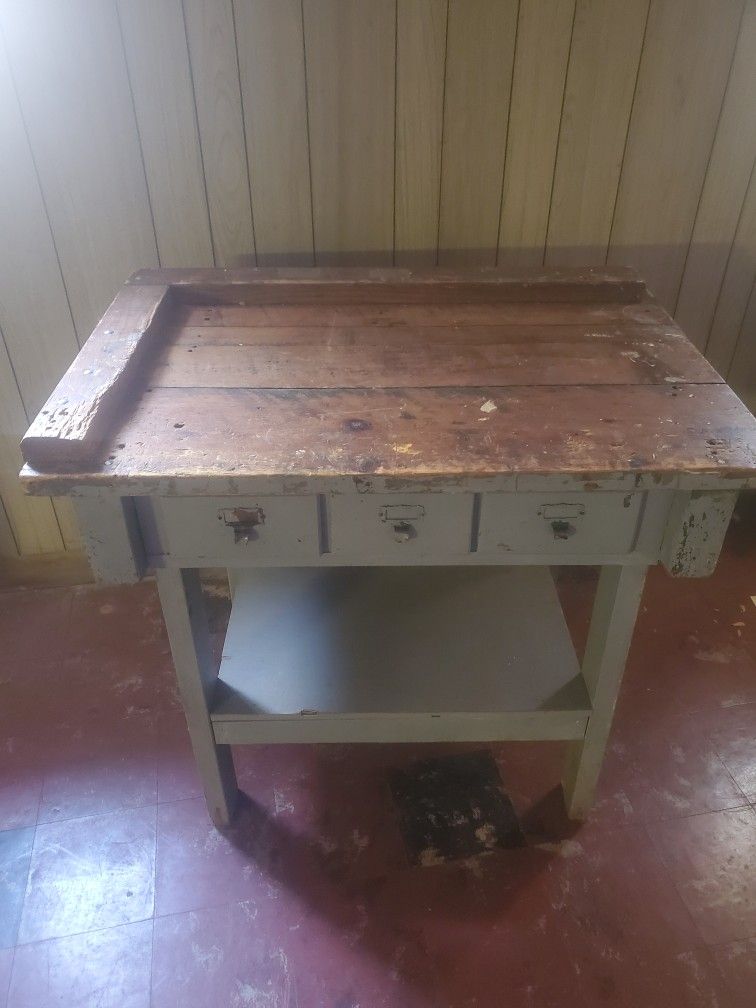 Vintage workbench