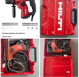 Hilt I TE 7 120v Drs Rotary Hammer Used As Pictured must sell eramienta usada construction tools