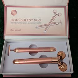 ORA GOLD ENERGY 360-DEGREE ROLLER/MICROCURRENT T-BAR