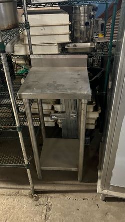 Stainless table ( 24 / 17)