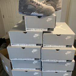 Jordan 5 Wolf Grey 9.5-11.5,13