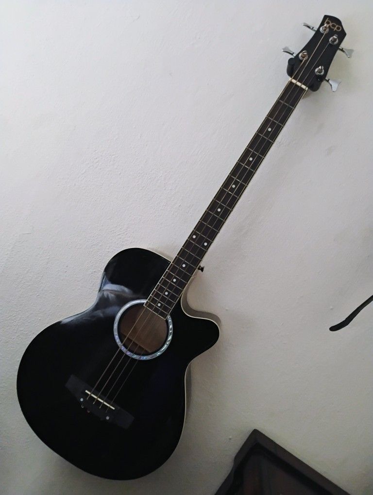 Acoustic/Electric Bass Guitar