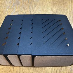 Black Metal Bookends