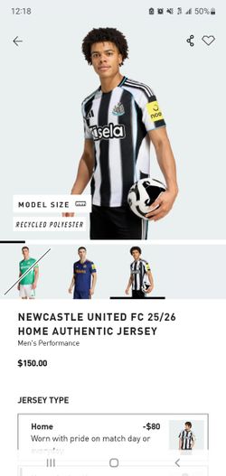 NEWCASTLE UNITED FC 25/26 HOME Authentic JERSEY 