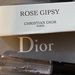 Maison Christian Dior Rose Gipsy 2ml NEW