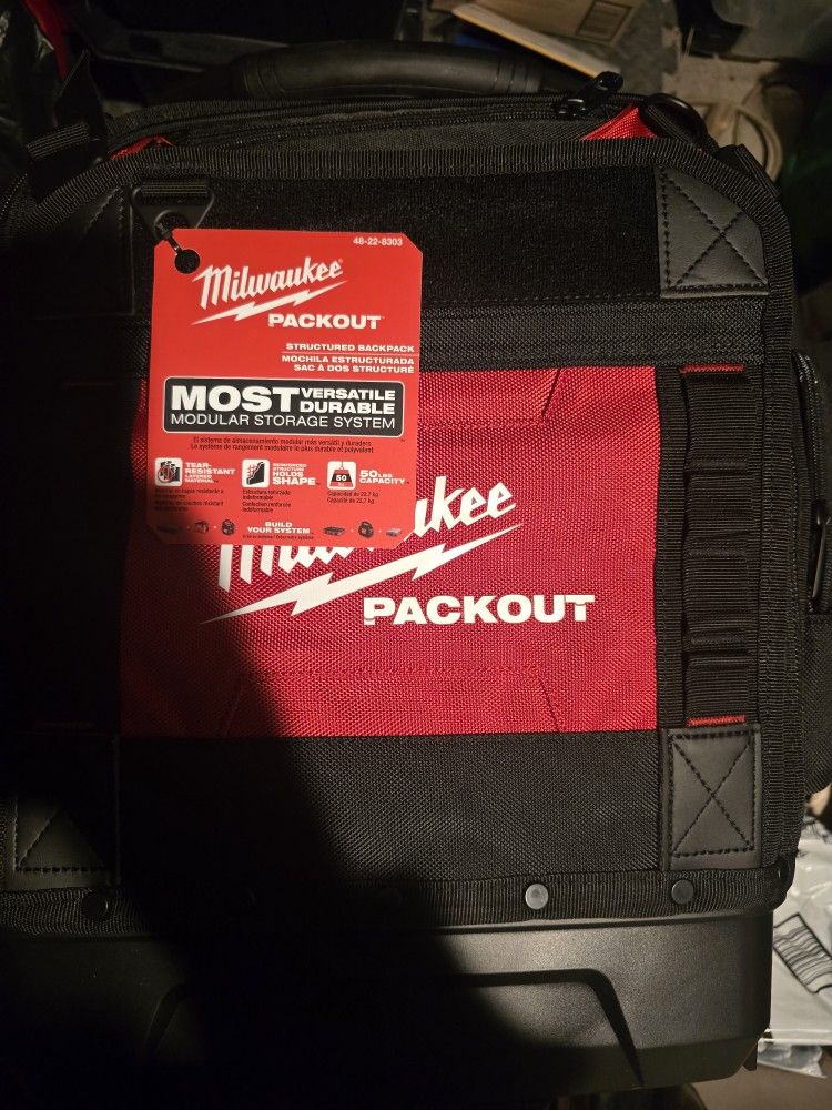 Milwaukee Structured Packout Bookbag