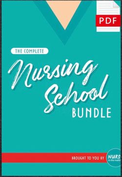 Nursing School Bundle PDF