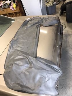 FoxBody Mustang Convertible Boot Cover In Grey