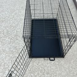 48x30 Used Collapsing Dog Crate