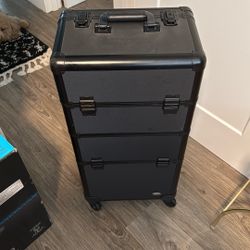 Makeup Cosmetic Train Case