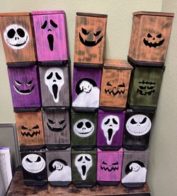 Handmade Halloween Boxes ($25 Each)