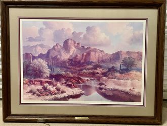 FANTASTIC PAINTING PRINT - BEVERLY CARRICK SIGNED LIMITED ADDITION