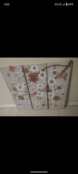 Floral Triptych