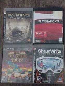 PlayStation 3 games $10 each