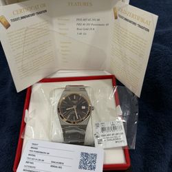 Tissot PRX POWERMATIC 80  18k rose gold