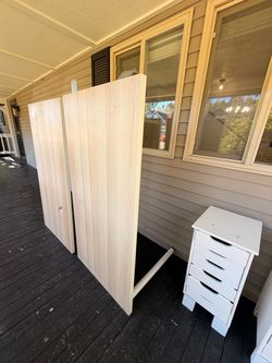 Free Desk and cabinet