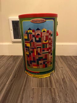 Imaginarium wood block set 200 pieces