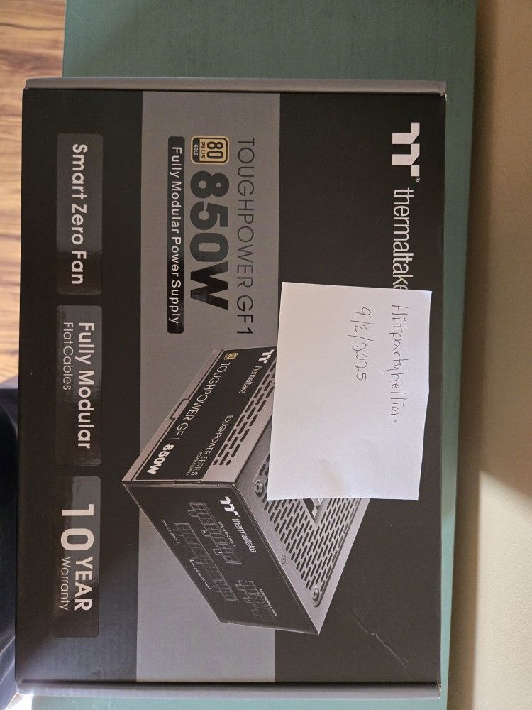 Thermaltake GF1 850W 80+ Gold Fully Modular Power Supply