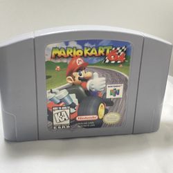 Mario kart Nintendo 64 Game 