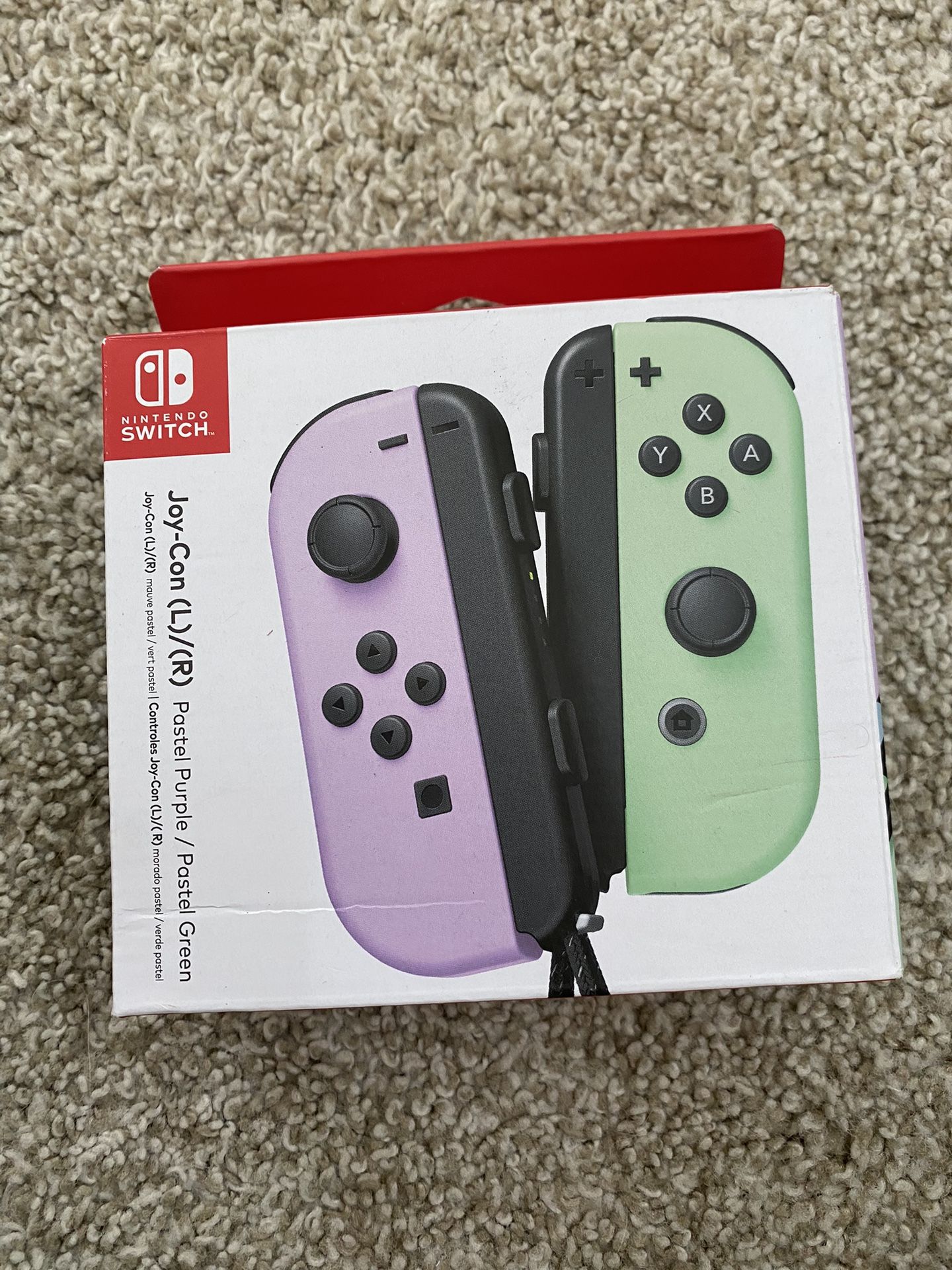 Joy-Con™ (L)/(R) - Pastel Purple/ Pastel Green brand new