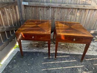 2  side tables