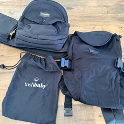 Tushbaby Original Hip Seat Baby Carrier for Babies & Toddlers up to 45 lbs,