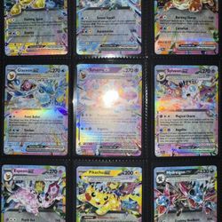 Pokemon TCG Trade Binder SV SWSH ex V VMax VStar Full Art 
