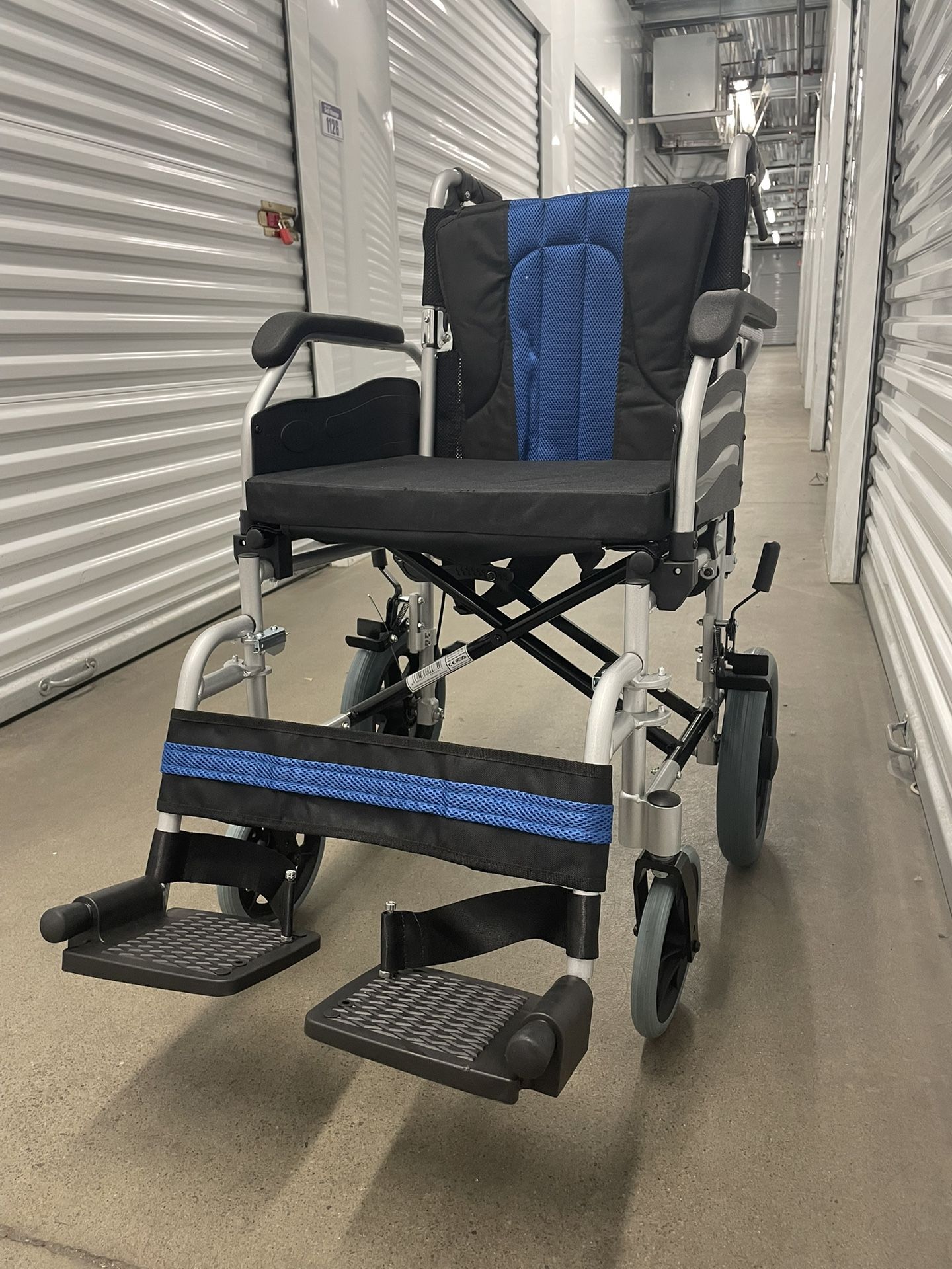 Comfortable And Lightweight Transport Wheelchair