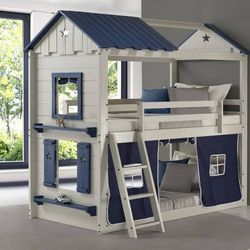 New Twin Over Twin Star Gaze Tent Bunk bed (Delivery Available)