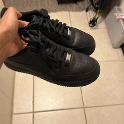 Black Air Forces Size 9.5