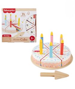 Fisher-price wooden cake Pretend play