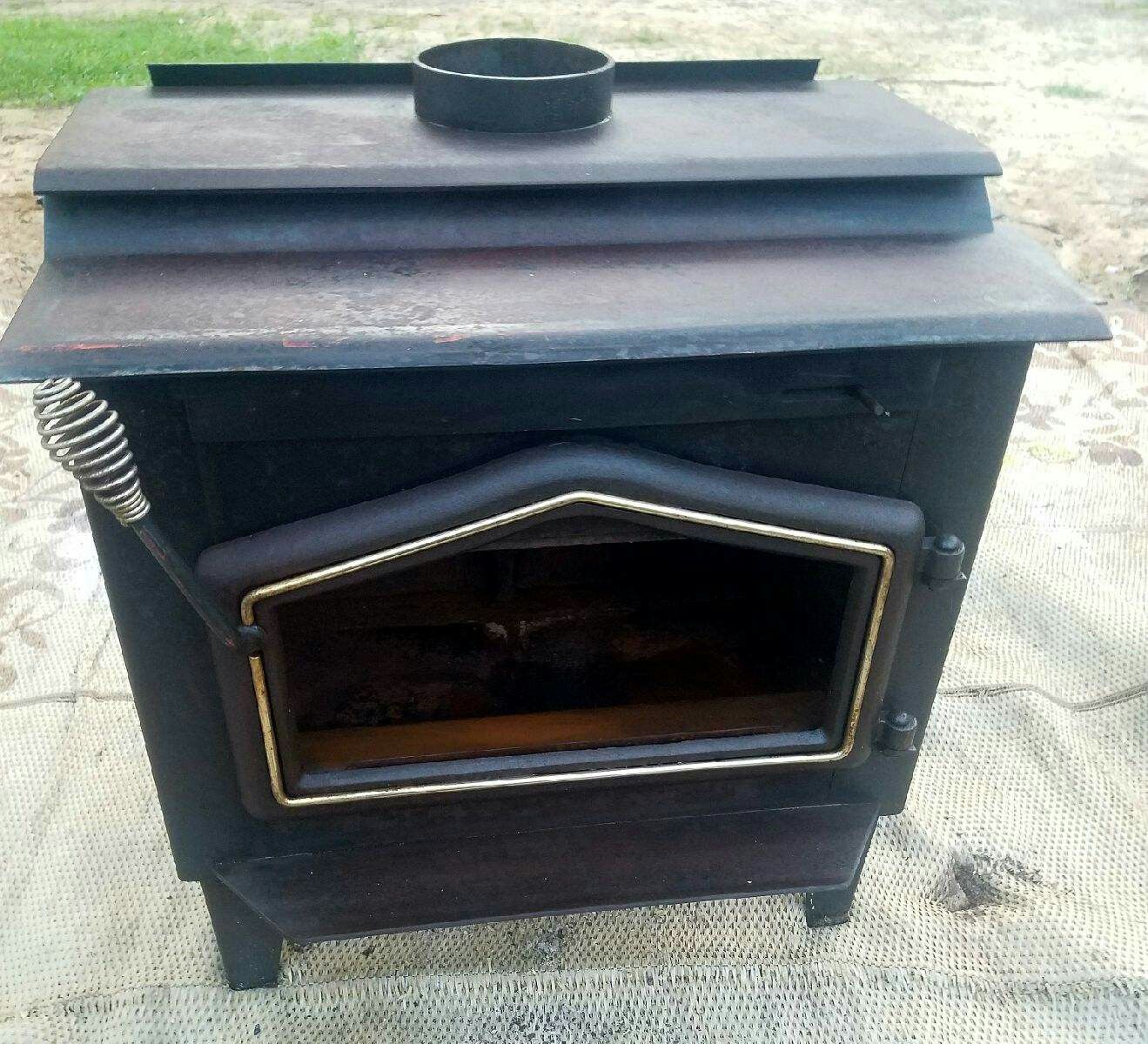 Antique haughs wood burning stove