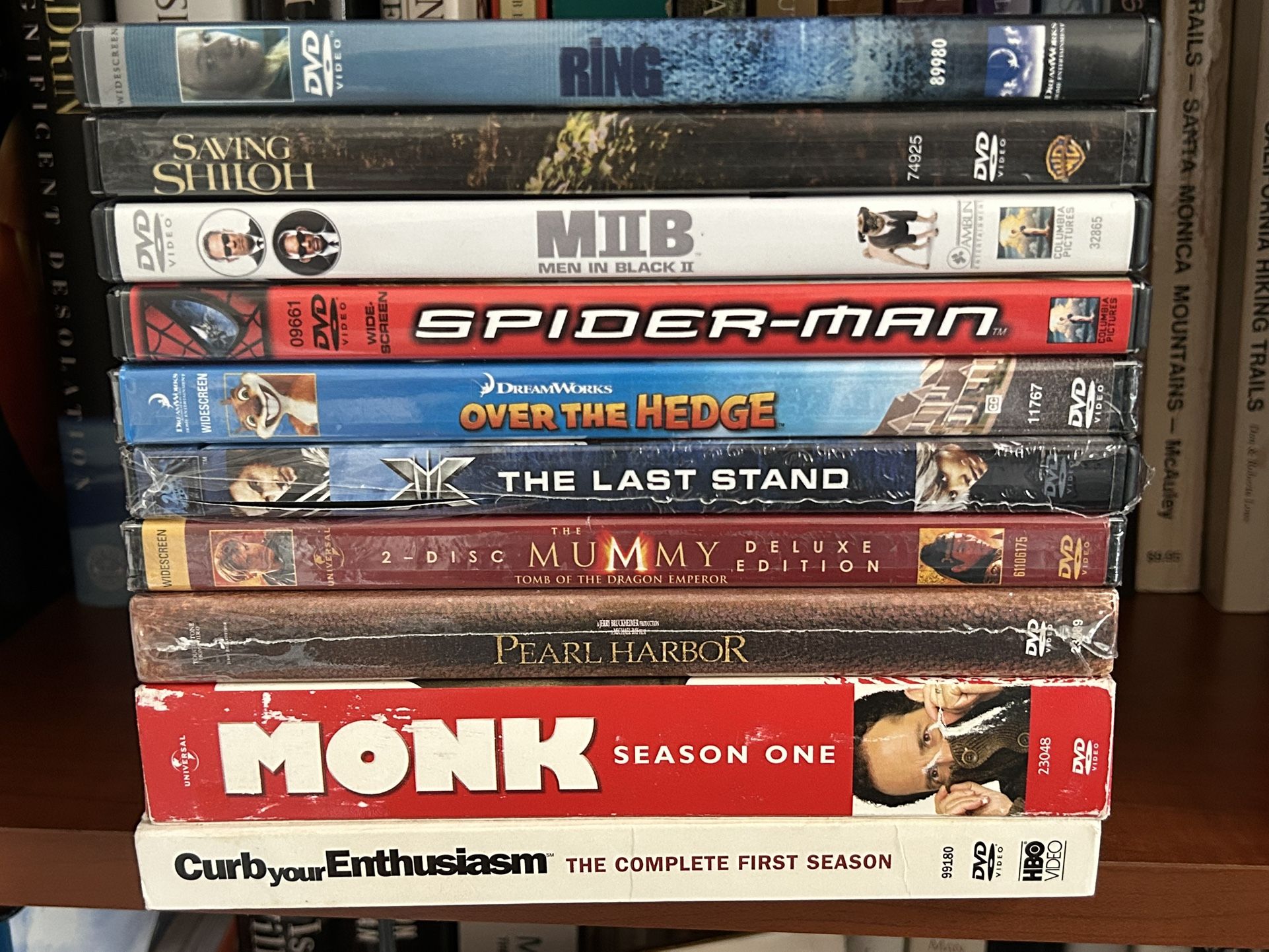 DVD & Blu-Ray Monk Curb X-Men Spider-Man GOTG The Ring Pearl Harbor Movies TV More