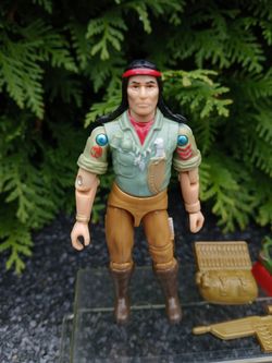 1984 Vintage Hasbro G.I. Joe  Spirt (V1) Tracker Action Figurine 100% Complete 