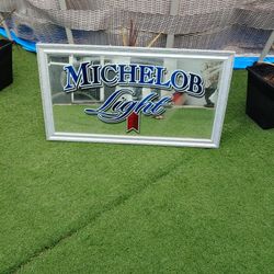 Michelob Light Mirror