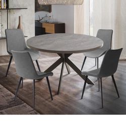 Dining table with 4 Chairs Set 