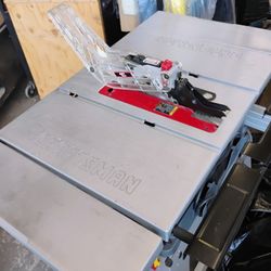 Craftsman 10-in Bench Table Saw With Accessories